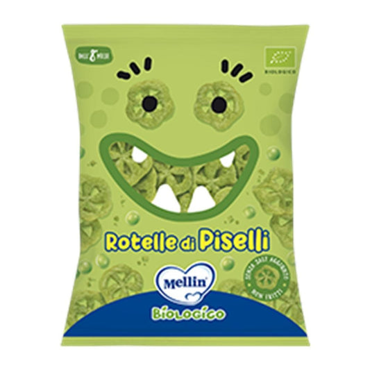 MELLIN SNACK BIO ROTELLE DI PISELLI 20GR