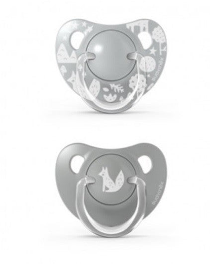 SUAVINEX SUCCHIETTI FOX ANATOMICI LATTICE 6/18 MESI 2PZ