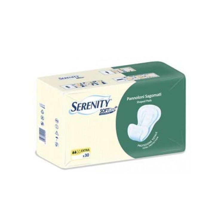 SERENITY PANN.SAGOMATO SOFTDRY EXTRA 30PZ C/ALOE