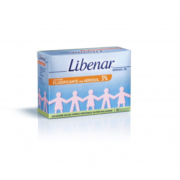 LIBENAR IPER 18 FLACONCINI 4ML FLUIDIFICANTE x AEROSOL 3%