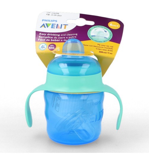 AVENT TAZZA BASICA SMALL MASCHIO 6M+ 200ML
