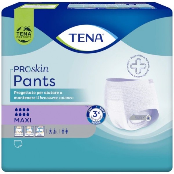 TENA PANTS MAXI TG.XL PROSKIN 10PZ
