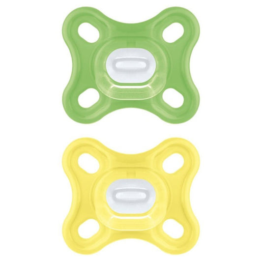 MAM SUCCHIETTO COMFORT 0-2M SILICONE NEUTRO 2PZ