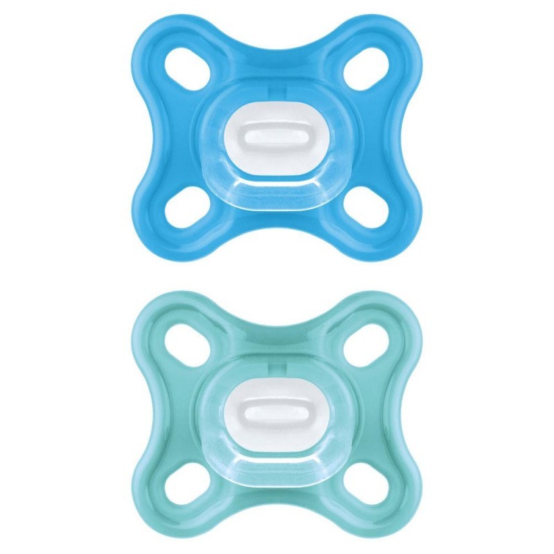 MAM SUCCHIETTO COMFORT 2-6M SILICONE MASCHIO 2PZ