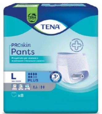 TENA PANTS MAXI TG.L 8 PZ