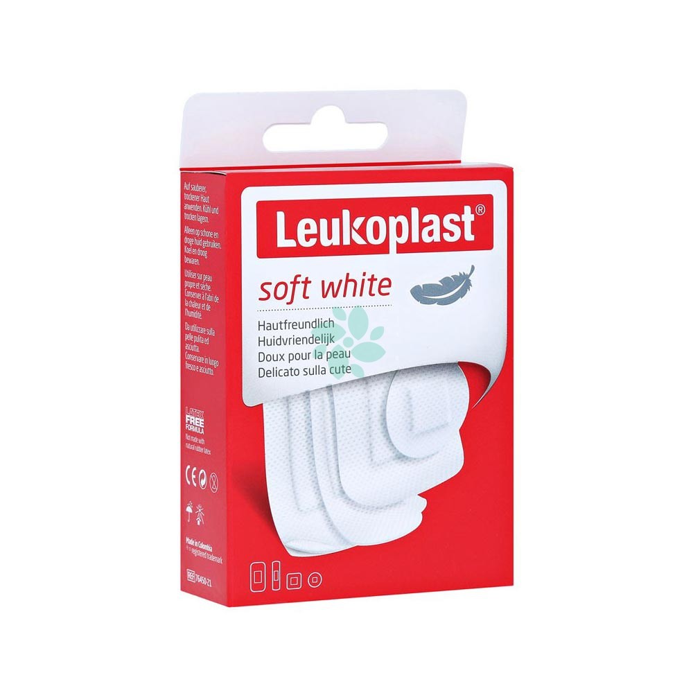 LEUKOPLAST SOFT WHITE CEROTTI ASSORTITI 20PZ
