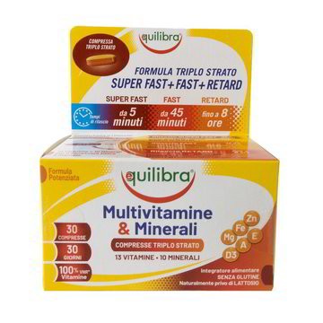EQUILIBRA INTEGRATORE MULTIVITAMINE & MINERALI 30 COMPRESSE