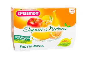 SAPORI DI NATURA FRUTTA MISTA 4PZ 100GR PLASMON