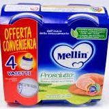 MELLIN PROSCIUTTO 4PZ 80GR OMOGENEIZZATO
