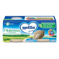 MELLIN PLATESSA 2PZ 80GR OMOGENEIZZATO