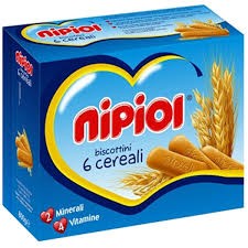 NIPIOL BISCOTTO 800GR 6 CEREALI