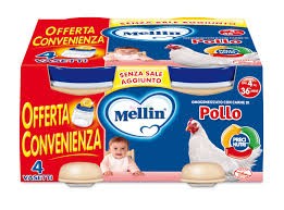 MELLIN POLLO 4PZ 80GR OMOGENEIZZATO