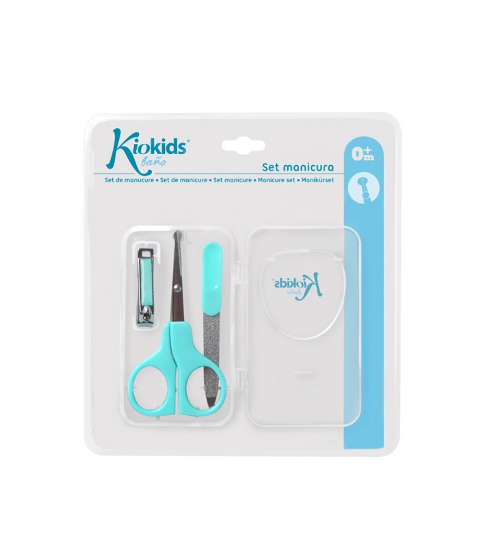 KIOKIDS SET FORBICINE LIMA E TAGLIAUNGHIE BLU