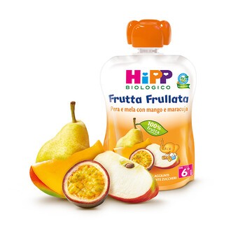 HIPP FRUTTA FRULLATA PERA MELA CON MANGO E MARACUJA