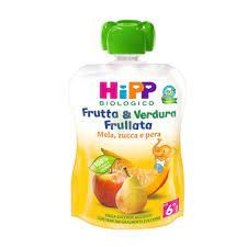 HIPP FRUTTA E VERDURA FRULLATA MELA ZUCCA E PERA 90GR