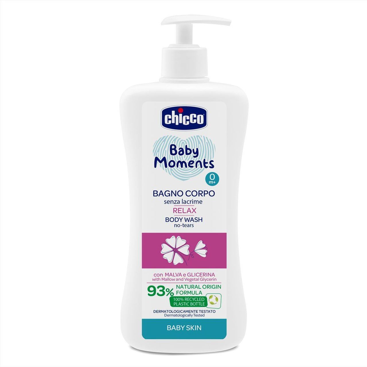 CHICCO BAGNOSCHIUMA RELAX 500ML DELICATE SKIN