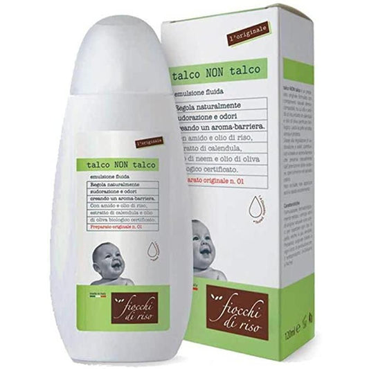 FIOCCHI DI RISO EMULSIONE FLUIDA 120ML TALCO N/TALCO 95100