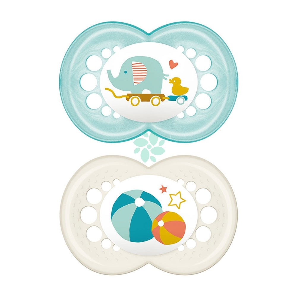 MAM 2 SUCCHIETTI ORIGINAL CAUCCIU 6M+ NEUTRO